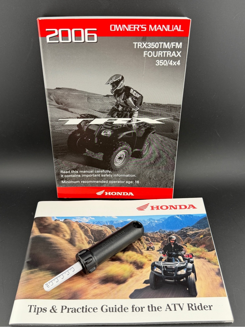 2006 Honda TRX350 FourTrax Owner's Manual & ATV Tips Guide